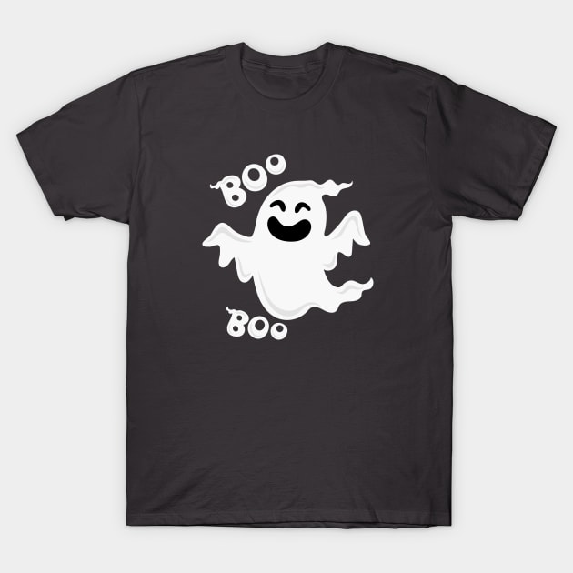 Funny ghost T-Shirt by JoanaJuheLaju1